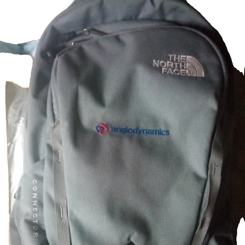 The North Face BackPack Grey Vault Flex Vent RN 20” Length 14” Wide embroidered